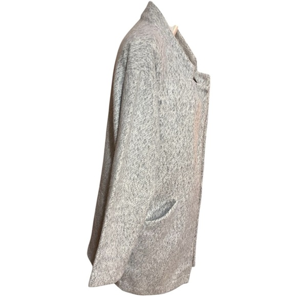 Express Women’s M Grey Cardigan Jacket Open Coat Neutral Career Office - Picture 3 of 8